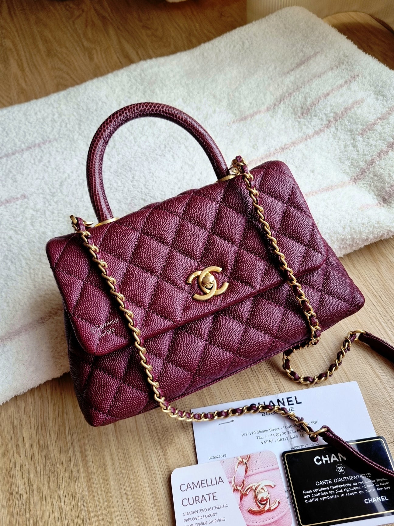Chanel   coco handle  23cm