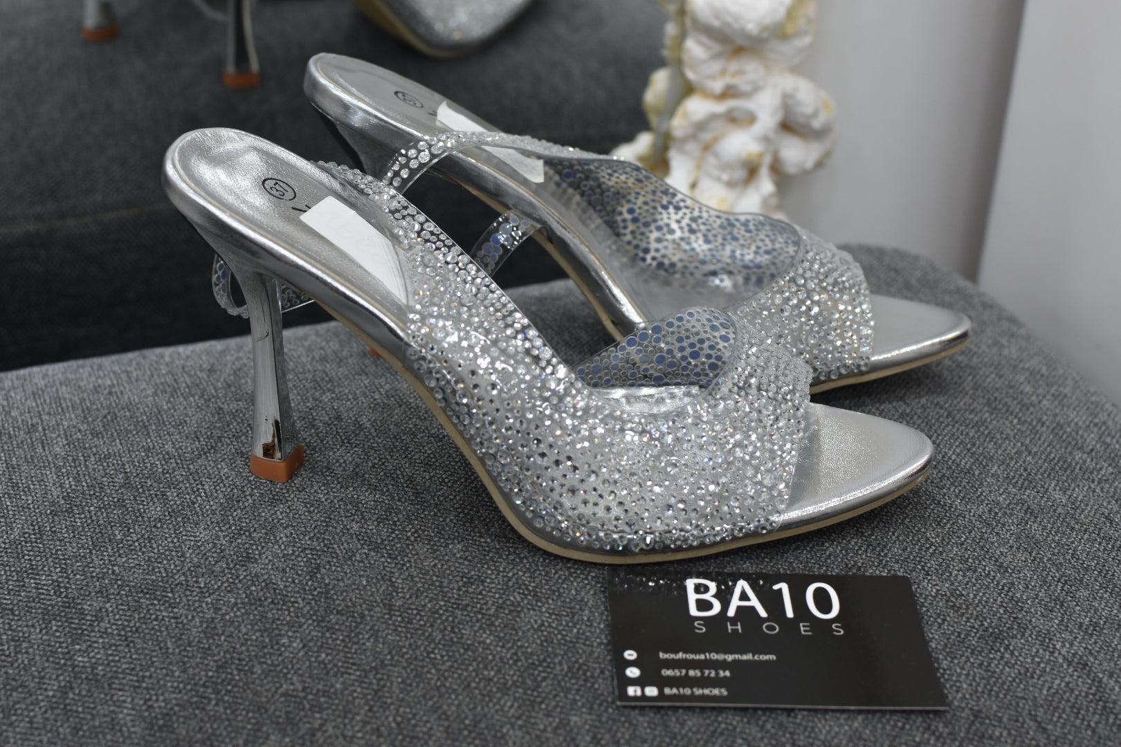 Escarpin talon 10 cm